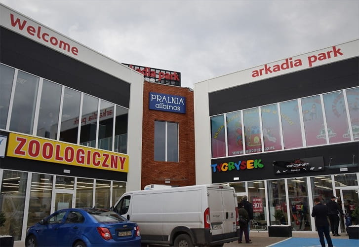 Arkadia Retail Park in Puck